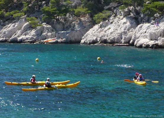 Les calanques en canoë-kayak